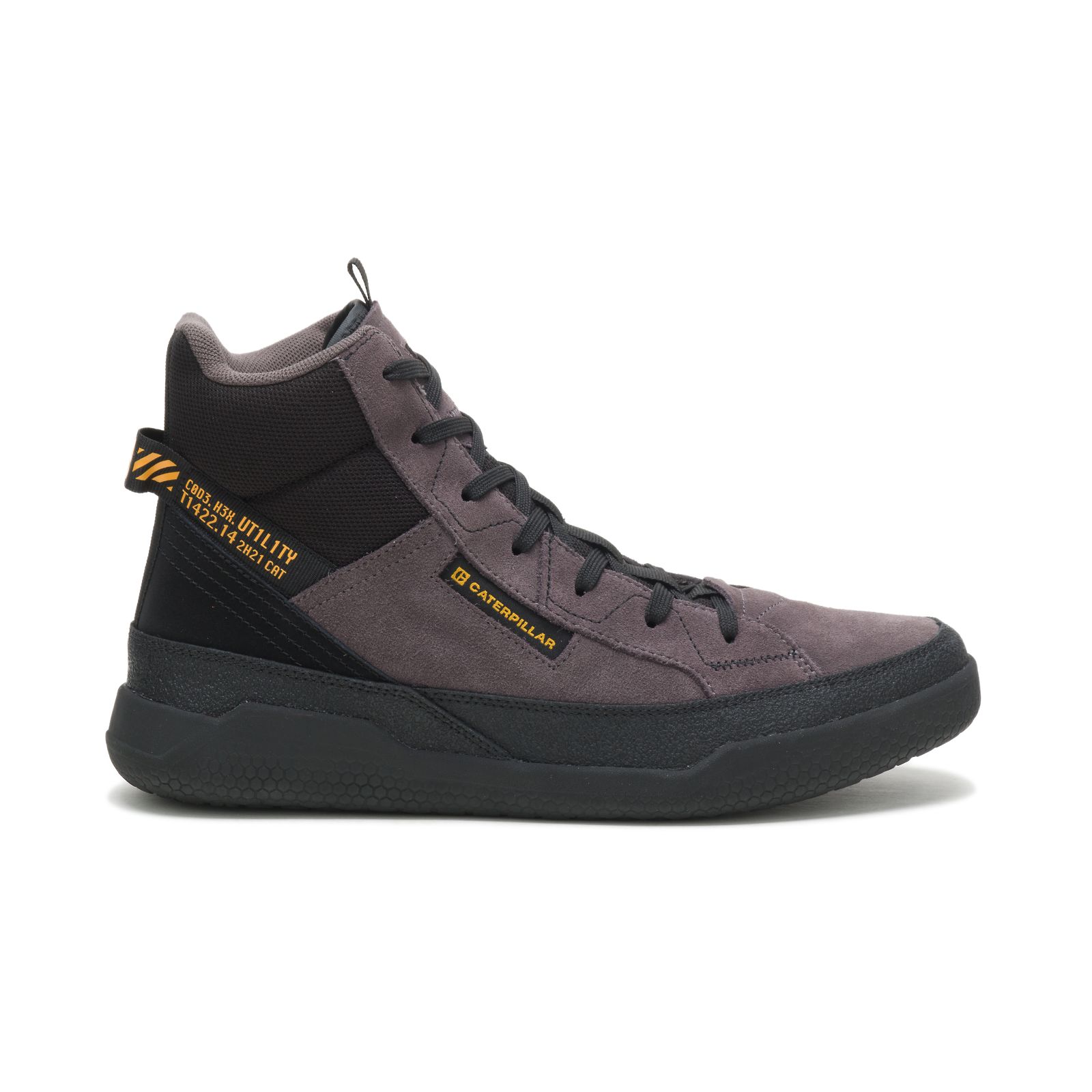 Caterpillar Code Hex Hi Utility Philippines - Mens Trainers - Black 04351FMXV